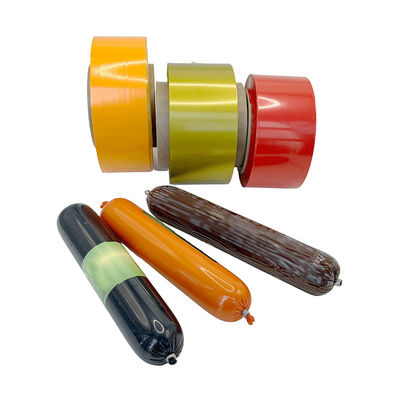 Bộ phim vỏ xúc xích bằng nhựa PVDC được in tùy chỉnh cho bao bì xúc xích