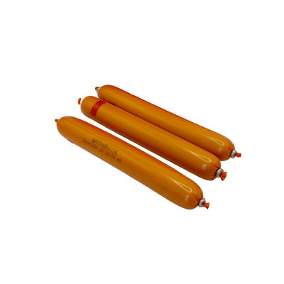 Màn hình Pvdc chắn cao trong suốt và nhịn nhịn cho thịt khói xúc xích bao bì thực phẩm xúc xích vỏ phim cuộn
