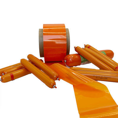 Tùy chỉnh in PVDC nhựa xúc xích vỏ nướng dễ lột PVDC phim