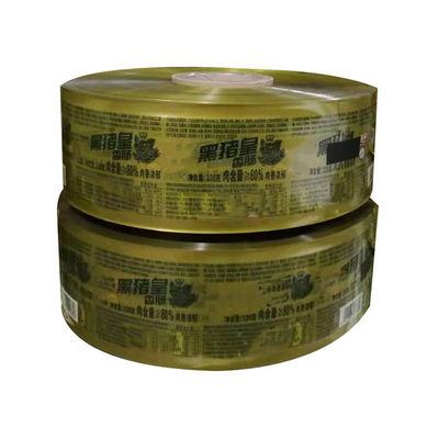 Bộ phim bao bì nhựa chất lượng thực phẩm cuộn rào chắn cao PVDC Bao bì phim cho xúc xích thịt