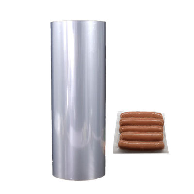 Logo in có thể Laminated PVDC Thermoforming Film Medium Barrier Multilayer PA PE Vật liệu đóng gói thực phẩm