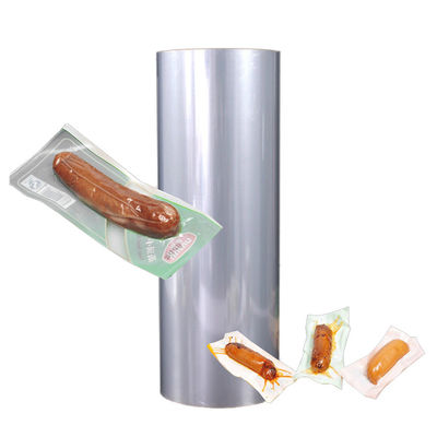 Logo in có thể Laminated PVDC Thermoforming Film Medium Barrier Multilayer PA PE Vật liệu đóng gói thực phẩm