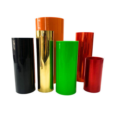 Mẫu phim PVC cứng loại y tế Bao bì phim tay cao màu sắc minh bạch linh hoạt