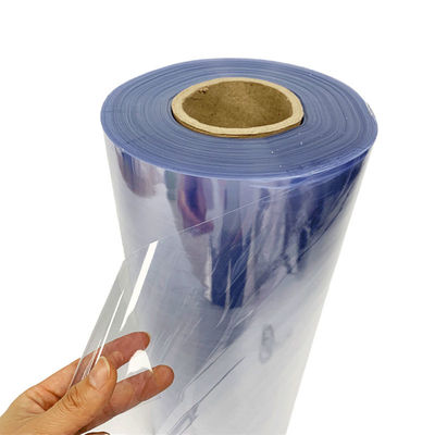 Mẫu phim PVC cứng loại y tế Bao bì phim tay cao màu sắc minh bạch linh hoạt