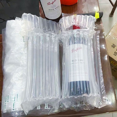 PE PA Bảo vệ vận chuyển gối không khí bong bóng bọc cột gối ống tế bào bơm 55um-70um