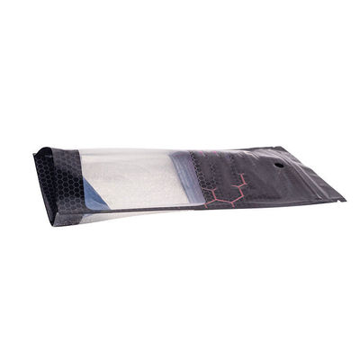 PVDC phủ PET đa lớp nhựa đứng lên Zip khóa túi tùy chỉnh độ dày 100-130 micron