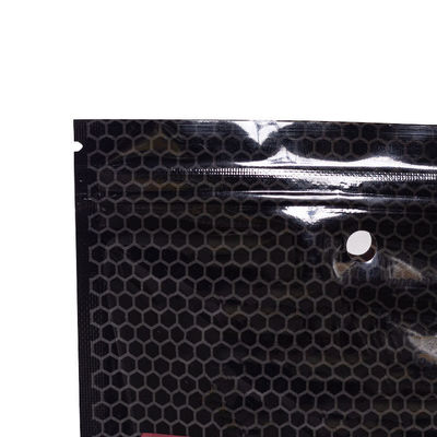 PVDC phủ PET đa lớp nhựa đứng lên Zip khóa túi tùy chỉnh độ dày 100-130 micron