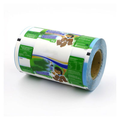 Màu in bao bì tự động PVDC Laminated Bags Roll 40mic ~ 250mic