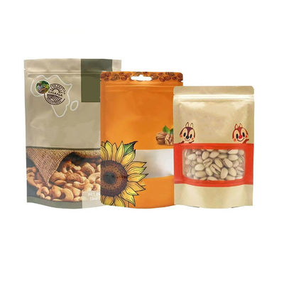 Ziplock chống mùi đứng lên túi túi in tùy chỉnh cho bao bì thực phẩm