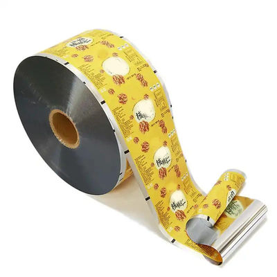 Bao bì in PVDC Laminated Bags Roll With Zipper Cho Thực phẩm