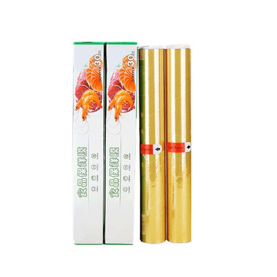 Tương thích với môi trường Không độc hại PVDC Giữ thực phẩm tươi Ghi đệm phim bọc cho lò vi sóng