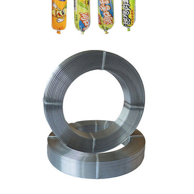 2024 Mẫu mới Clip xúc xích Clip niêm phong dây nhôm 2,55kg / cuộn 2,97kg / cuộn