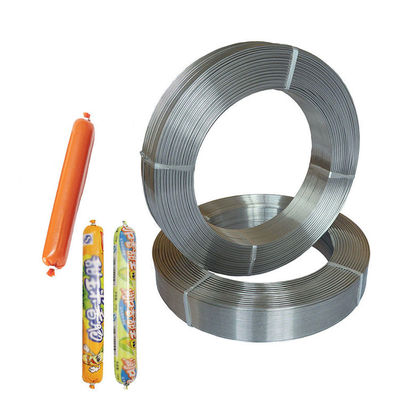 5.5kg/Roll Tiêu chuẩn cao nhất loại thực phẩm nhôm dây cuộn clip cho xúc xích vỏ