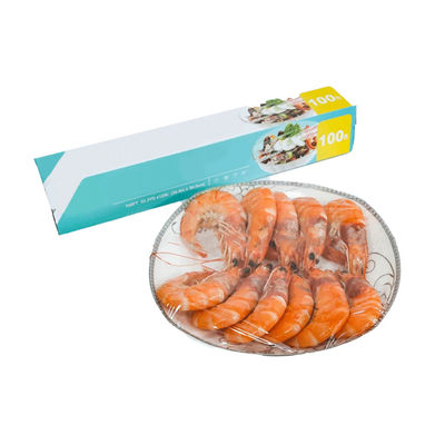 Custom Good Barrier Safe Food Grade Cling Film Roll chống sương mù PVDC Cling Film