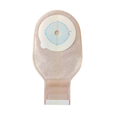 Y tế Một miếng túi Ostomy Stoma túi màu Beige thoát nước 65mm cắt một miếng hệ thống túi Ostomy