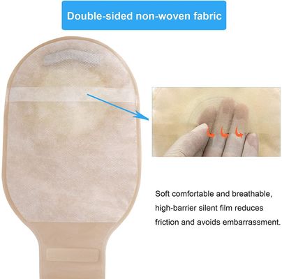 Một / Hai miếng 15-80mm túi đại tràng dùng một lần không có / với than hoạt