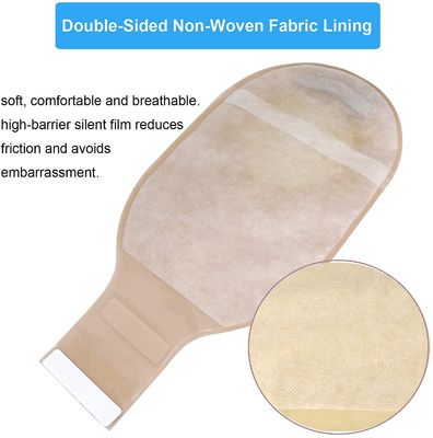 Một / Hai miếng 15-80mm túi đại tràng dùng một lần không có / với than hoạt