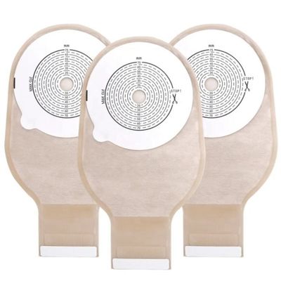 Tấm bọc tái sử dụng Một miếng túi đại tràng không mờ không dệt và thủy phân