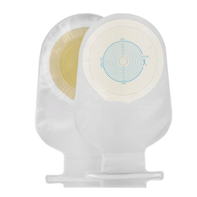 Thang quang hoặc Beige Colostomy Ostomy Bag Hook nhựa mở / đóng loại túi