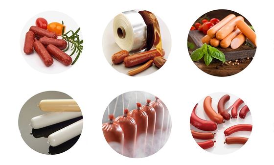 Tùy chỉnh xúc xích hút Ống Pvdc xúc xích phim