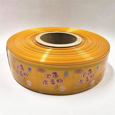 Thực phẩm tùy chỉnh PVDC nhựa bao bì phim gói xúc xích