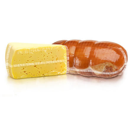 Bộ phim bao bì xúc xích bằng nhựa có rào cản cao cho thịt gà PVDC PA PE Bộ phim bao bì thực phẩm cho xúc xích