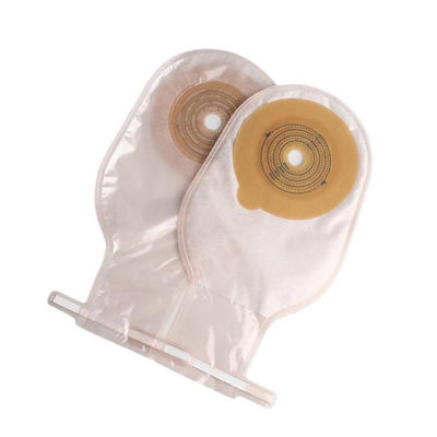 Convatec Colostomy Bag High Barrier Soft PVDC Co Extrusion Film Ostomy Bag với móc nhựa