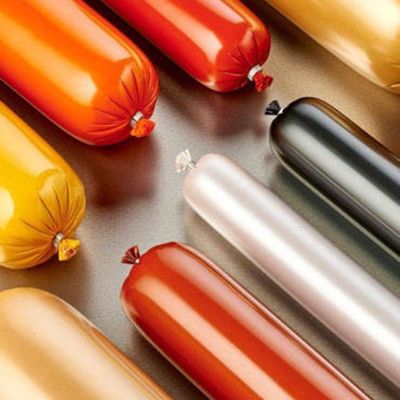 30-350mm Độ rộng phẳng PVDC Vỏ xúc xích nhựa phim chống nhiệt lên đến 90C Đối với bao bì xúc xích