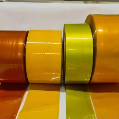 30-350mm Độ rộng phẳng PVDC Vỏ xúc xích nhựa phim chống nhiệt lên đến 90C Đối với bao bì xúc xích