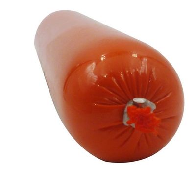 Kích thước tùy chỉnh được chấp nhận Caliber 10-50mm PVDC Vỏ xúc xích nhựa Vỏ collagen phim cho xúc xích