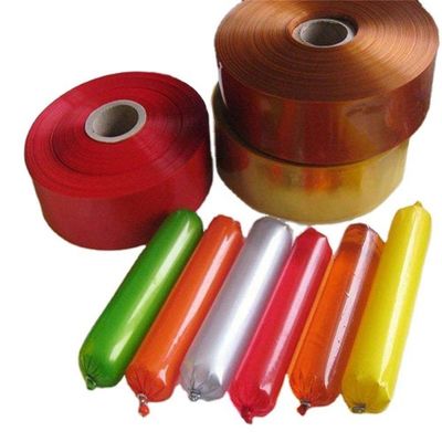 Collagen Casing For Sausage PVDC Retort Sausage Casing Film với Logo tùy chỉnh